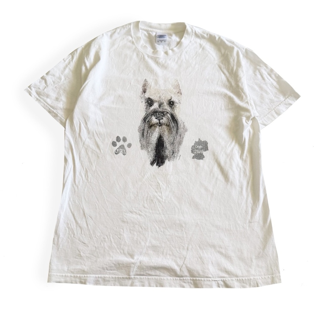 Vintage Schnauzer Dog T-Shirt